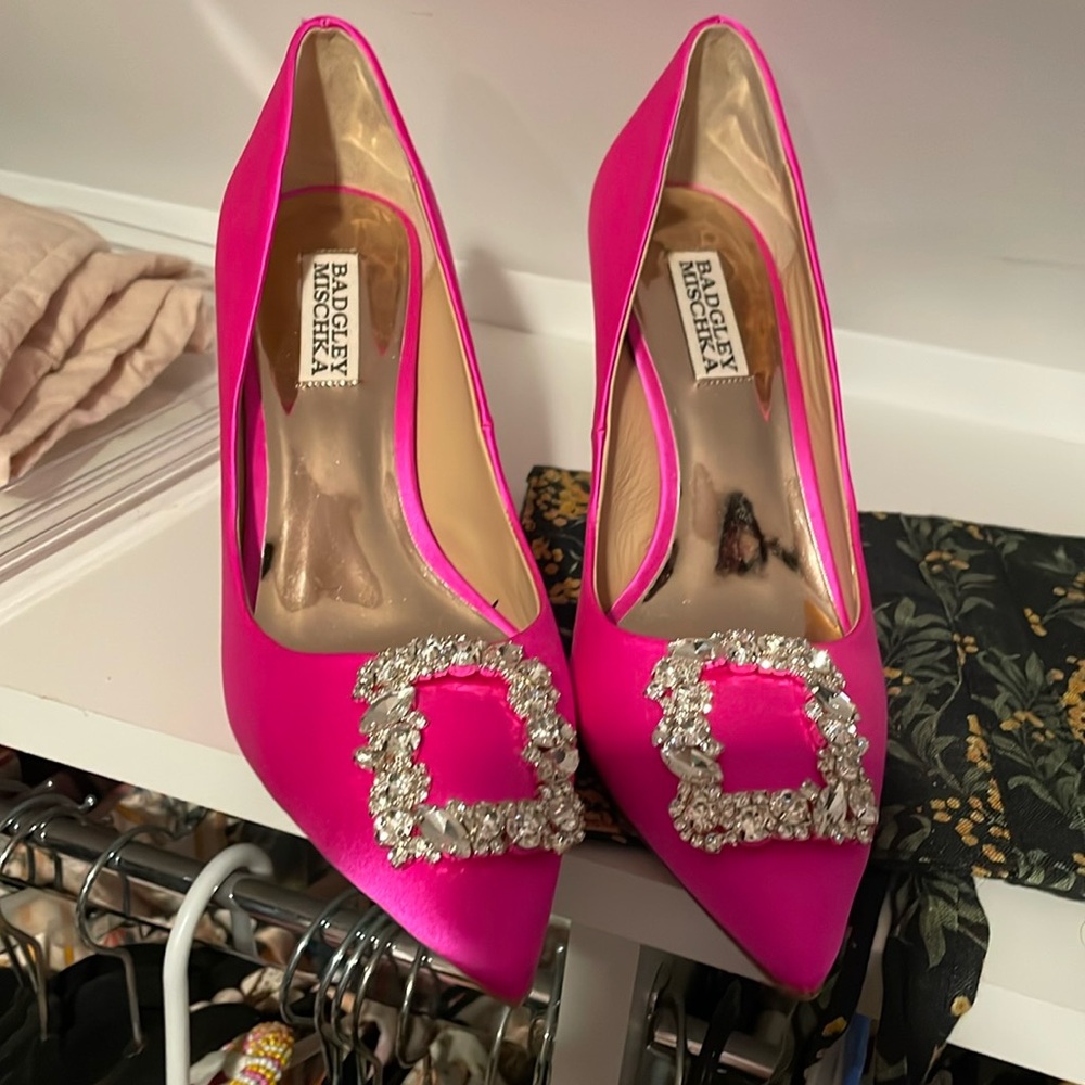 Badgley Mischka Fabia size 8 pink - New